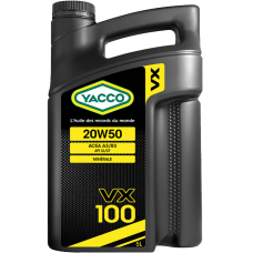 YACCO 20W50 VX100 SL/CF 5L 