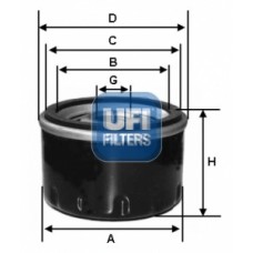 UFI OIL FILTERS 23.173.01