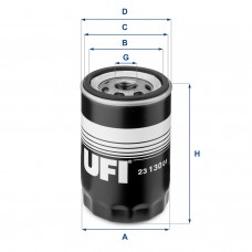 UFI OIL FILTERS 23.130.01