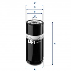 UFI OIL FILTERS 23.144.02