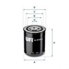 UFI OIL FILTERS 23.210.00