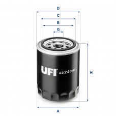 UFI OIL FILTERS 23.240.00