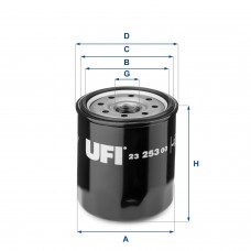 UFI OIL FILTERS 23.253.00
