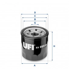 UFI OIL FILTERS 23.255.00