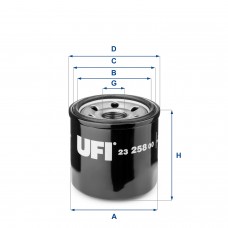 UFI OIL FILTERS 23.258.00