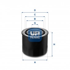UFI OIL FILTERS 23.259.00
