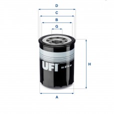 UFI OIL FILTERS 23.274.0.0