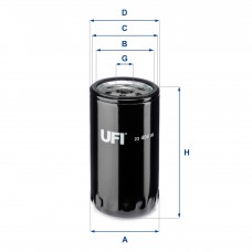 UFI OIL FILTERS 23.404.00 UFI OIL FILTERS 23.404.00
