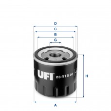 UFI OIL FILTERS 23.415.00 UFI OIL FILTERS 23.415.00