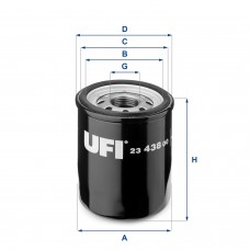 UFI OIL FILTERS 23.438.00 UFI OIL FILTERS 23.438.00