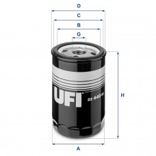 UFI OIL FILTERS 23.440.00 UFI OIL FILTERS 23.440.00