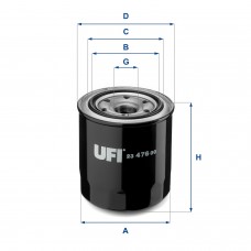 UFI OIL FILTERS 23.476.00 UFI OIL FILTERS 23.476.00