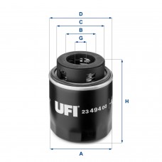 UFI OIL FILTERS 23.494.00 UFI OIL FILTERS 23.494.00