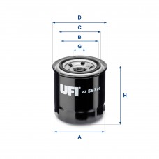 UFI OIL FILTERS 23.583.00 UFI OIL FILTERS 23.583.00