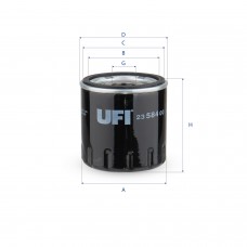 UFI OIL FILTERS 23.584.00 UFI OIL FILTERS 23.584.00