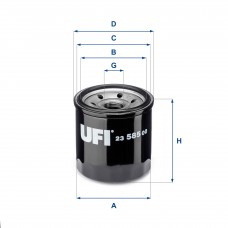 UFI OIL FILTERS 23.585.00 UFI OIL FILTERS 23.585.00