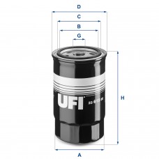 UFI OIL FILTERS 23.615.00 UFI OIL FILTERS 23.615.00