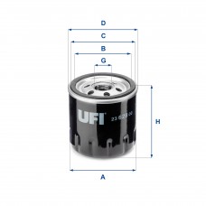 UFI OIL FILTERS 23.628.00 UFI OIL FILTERS 23.628.00